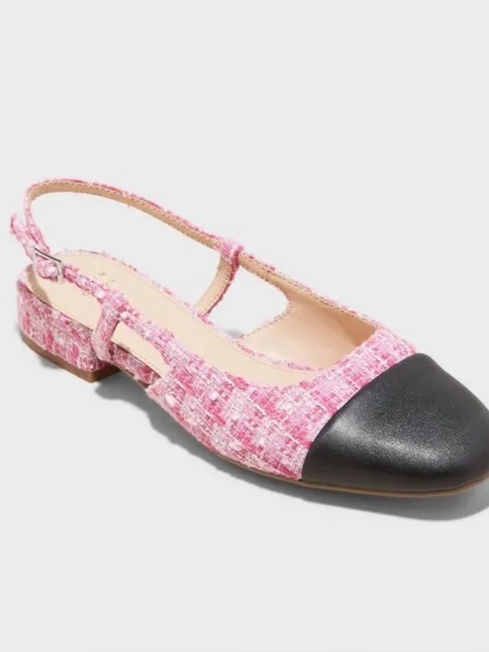 A New Day Women's Maxine Slingback Ballet Flats - Pink, Size 8 1/2